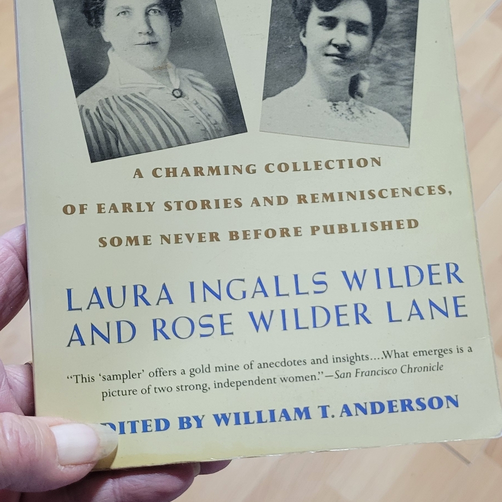 Laura Ingalls Wilder and Rose Wilder Lane Book